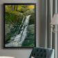 Kent Falls - Modern Framed Canvas Print