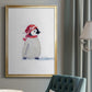 Penguin Play I - Modern Framed Canvas Print