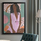 Curly Lady III - Modern Framed Canvas Print