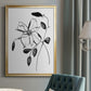 Wild Clematis II - Modern Framed Canvas Print