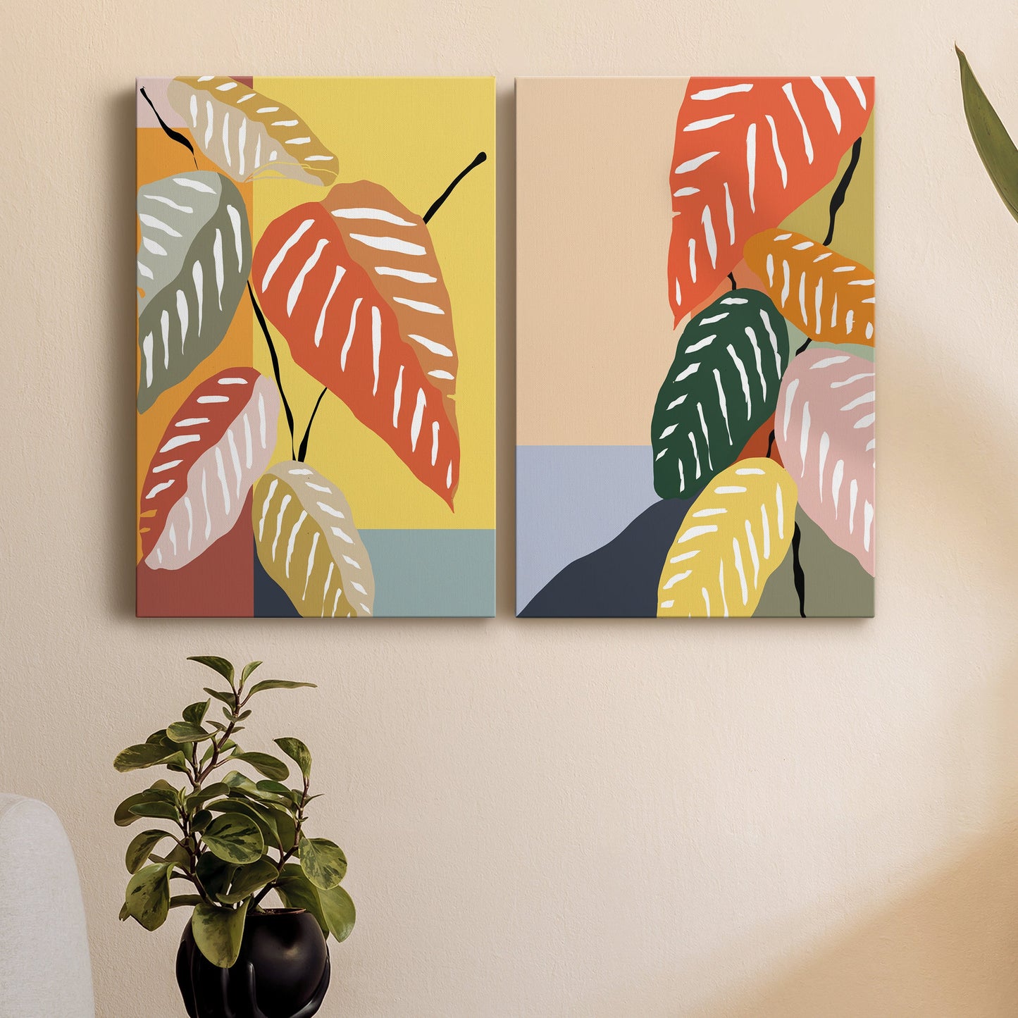 Tropical Plant I Premium Gallery Wrapped Canvas - Ready to Hang