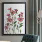 Watercolor Floral Stems II - Modern Framed Canvas Print