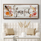 Grateful  - Floater Framed Canvas Print