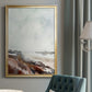 Coastal Inlet Study II - Modern Framed Canvas Print