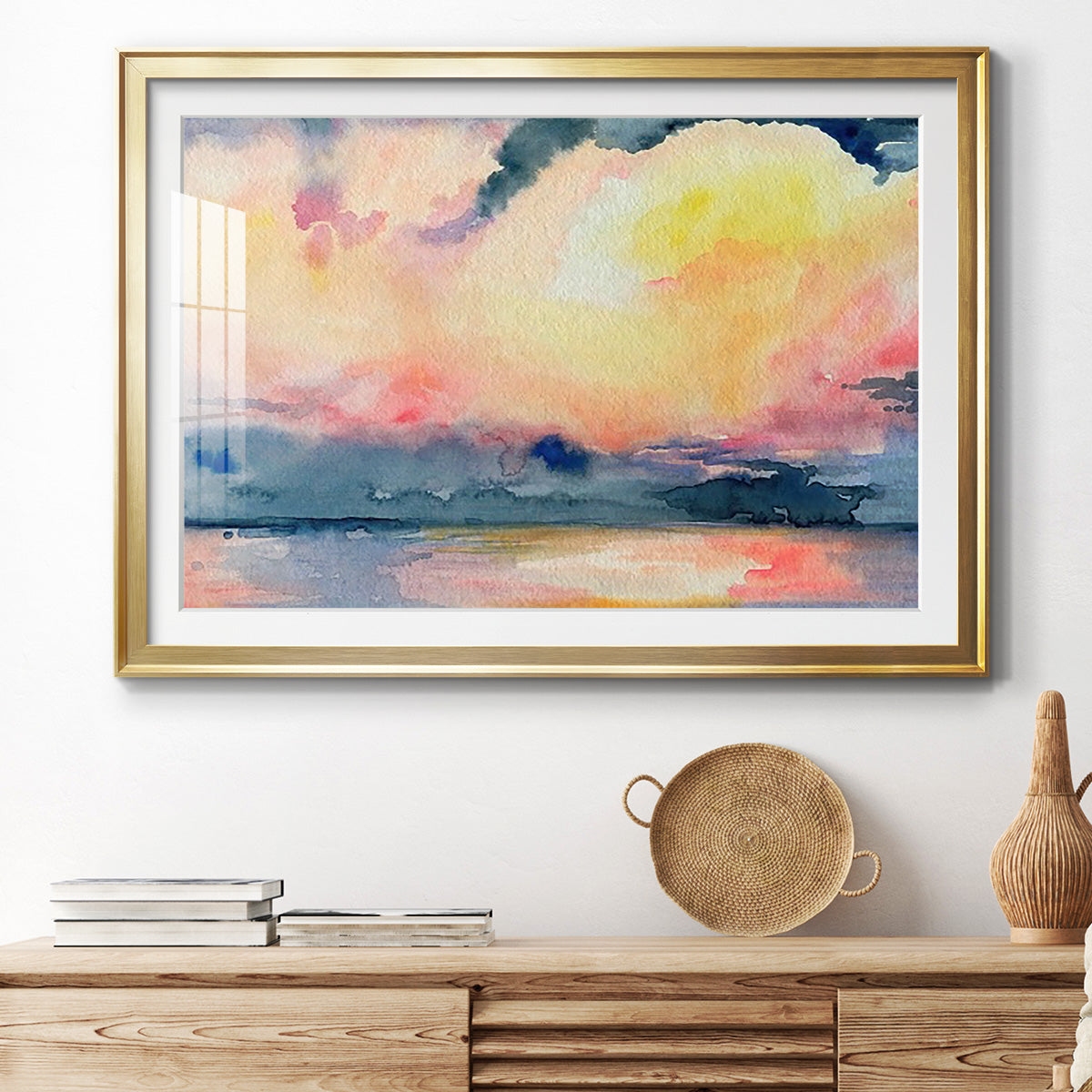 Prism Seascape III Premium Framed Print - Ready to Hang