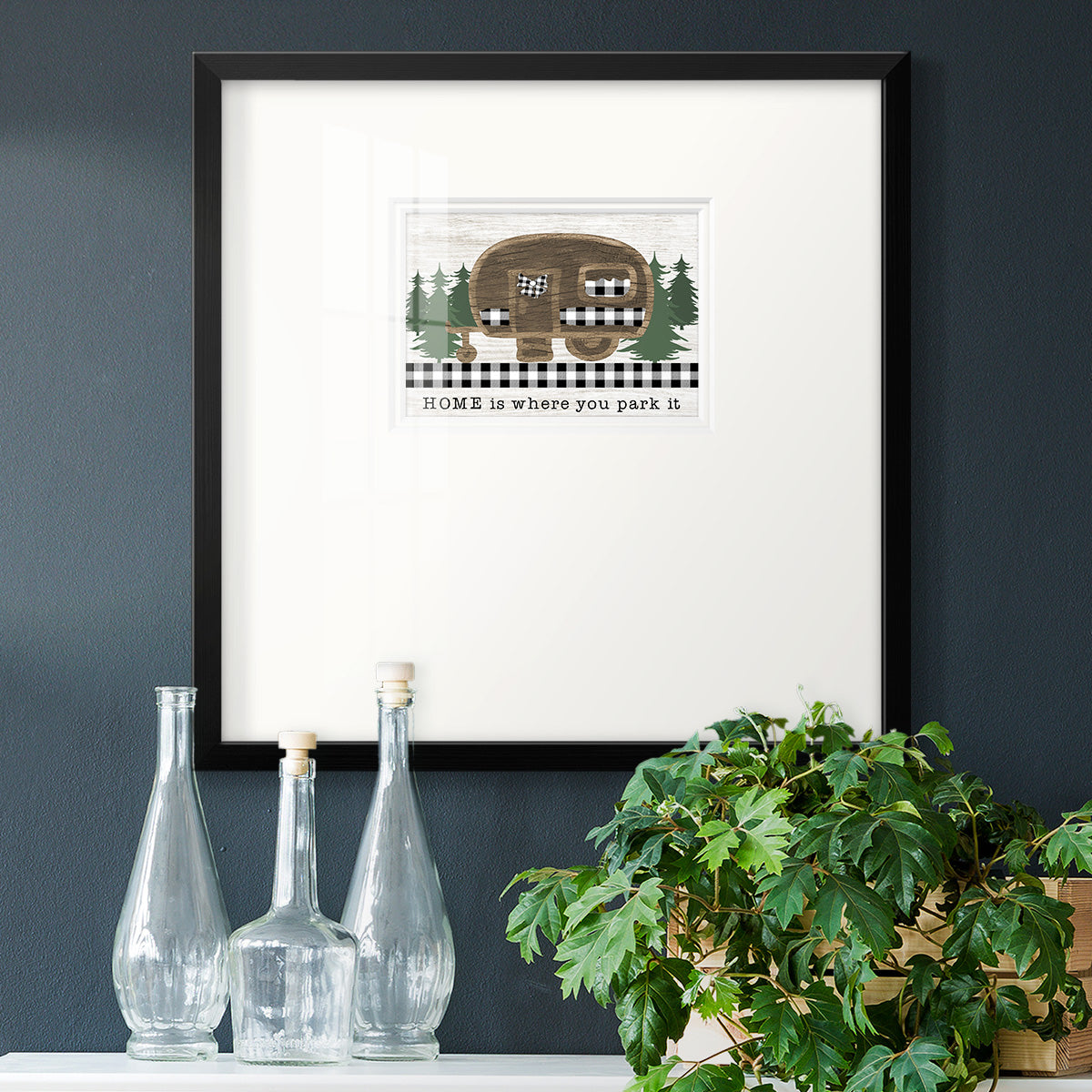 Park It Premium Framed Print Double Matboard