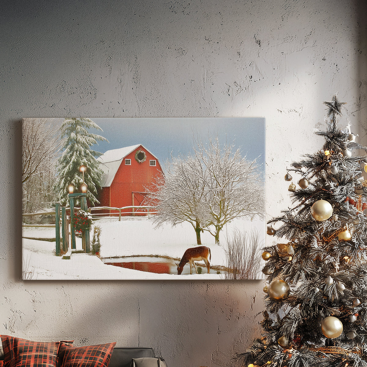 Silver Twilight Carol - Canvas Art Print