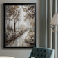 Into the Woods - Modern Framed Canvas Print