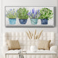 Fresh Herb Collection - Floater Framed Canvas Print