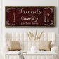 Friends and Family - Floater Framed Canvas Print