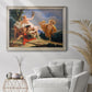 Apollo Pursuing Daphne - Ornate Framed Canvas Print