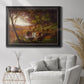 Falling Spring - Ornate Framed Canvas Print