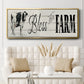 Bless This Farm - Floater Framed Canvas Print