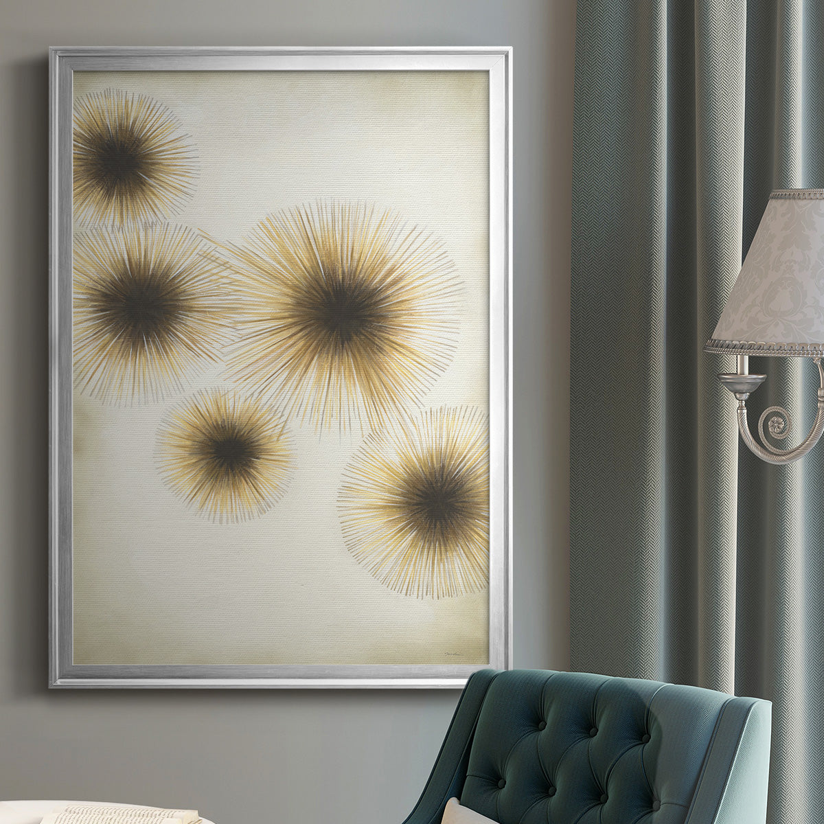 Starlight   - Modern Framed Canvas Print