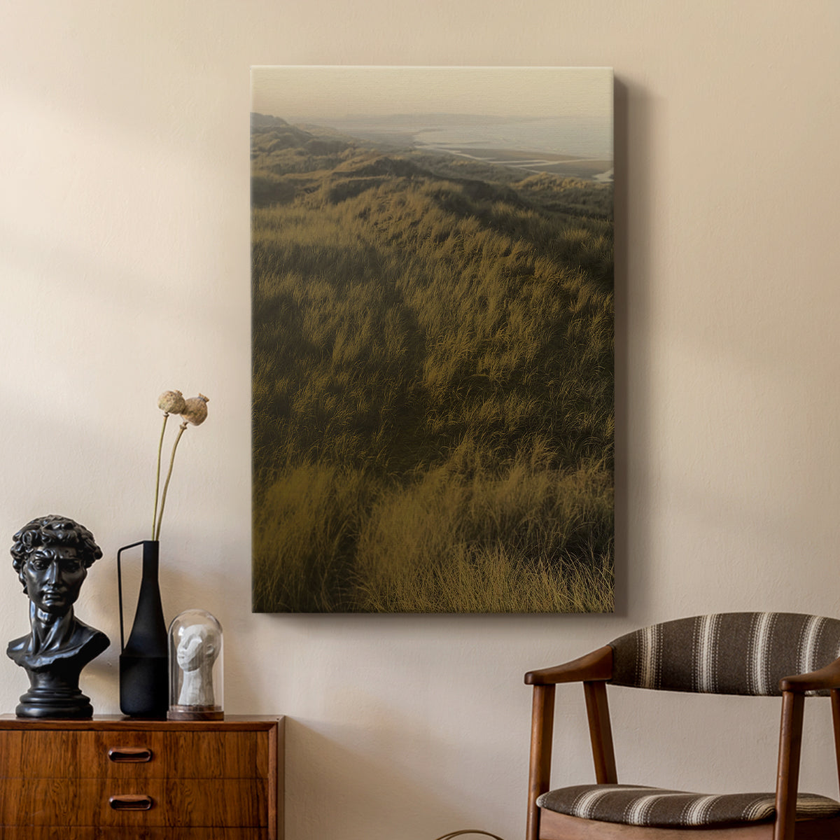 Golden Fog II - Canvas Art Print