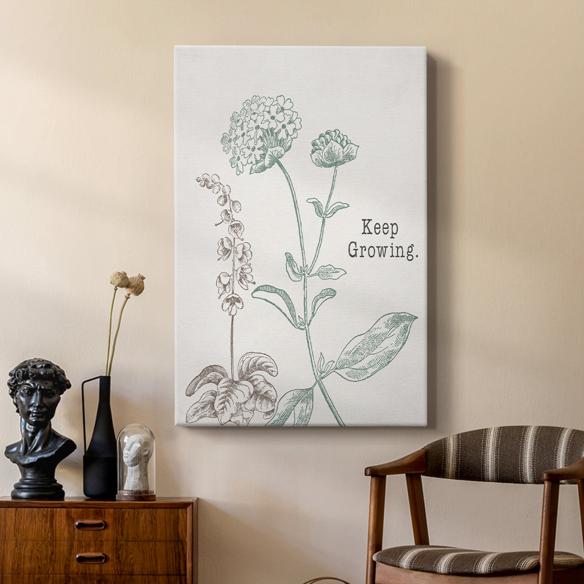 Keep Growing - Canvas Art Print