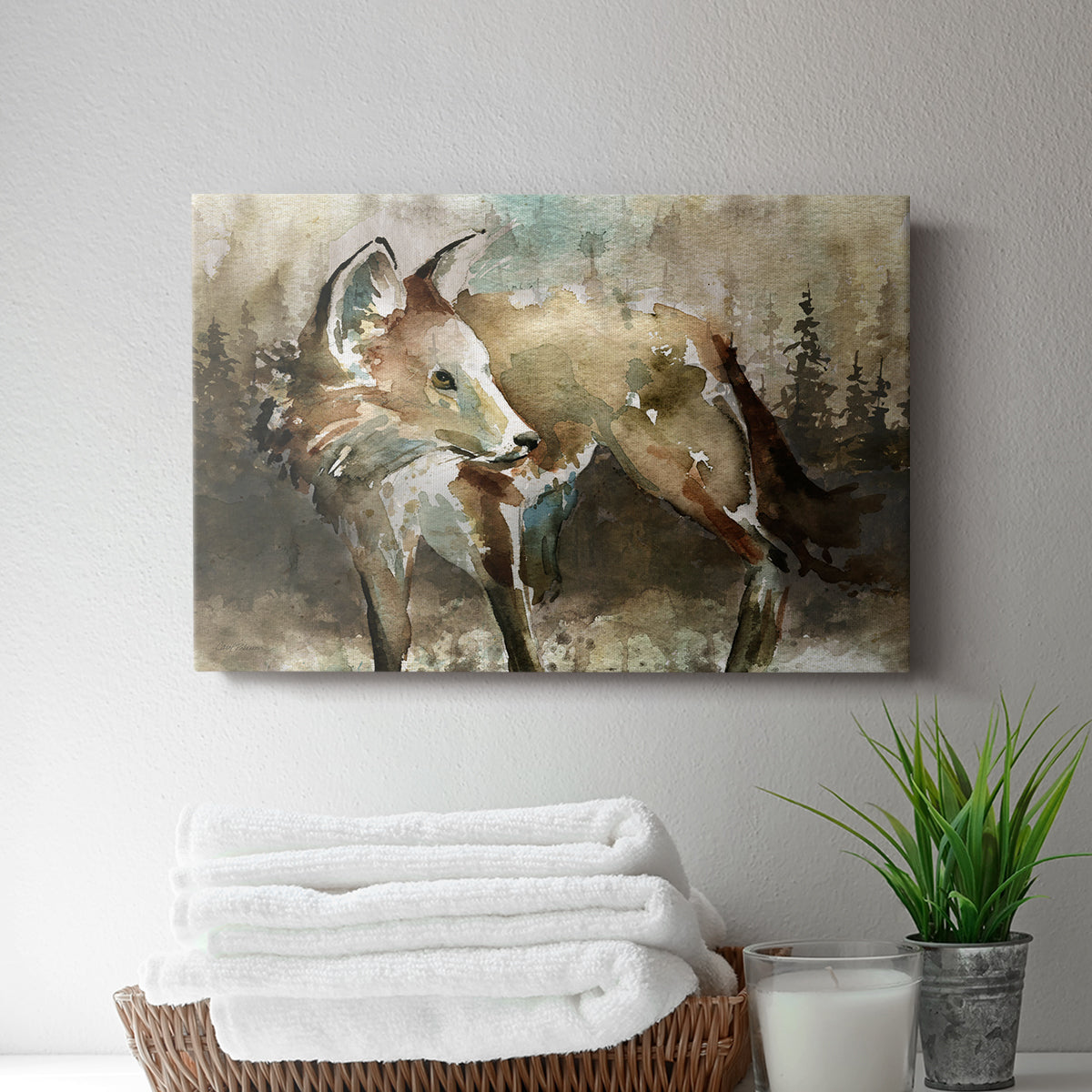 Lodge Twilight I - Canvas Art Print