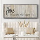 Home - Floater Framed Canvas Print