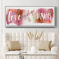 Love is the Answer - Floater Framed Canvas Print