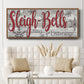 Sleigh Bells - Floater Framed Canvas Print