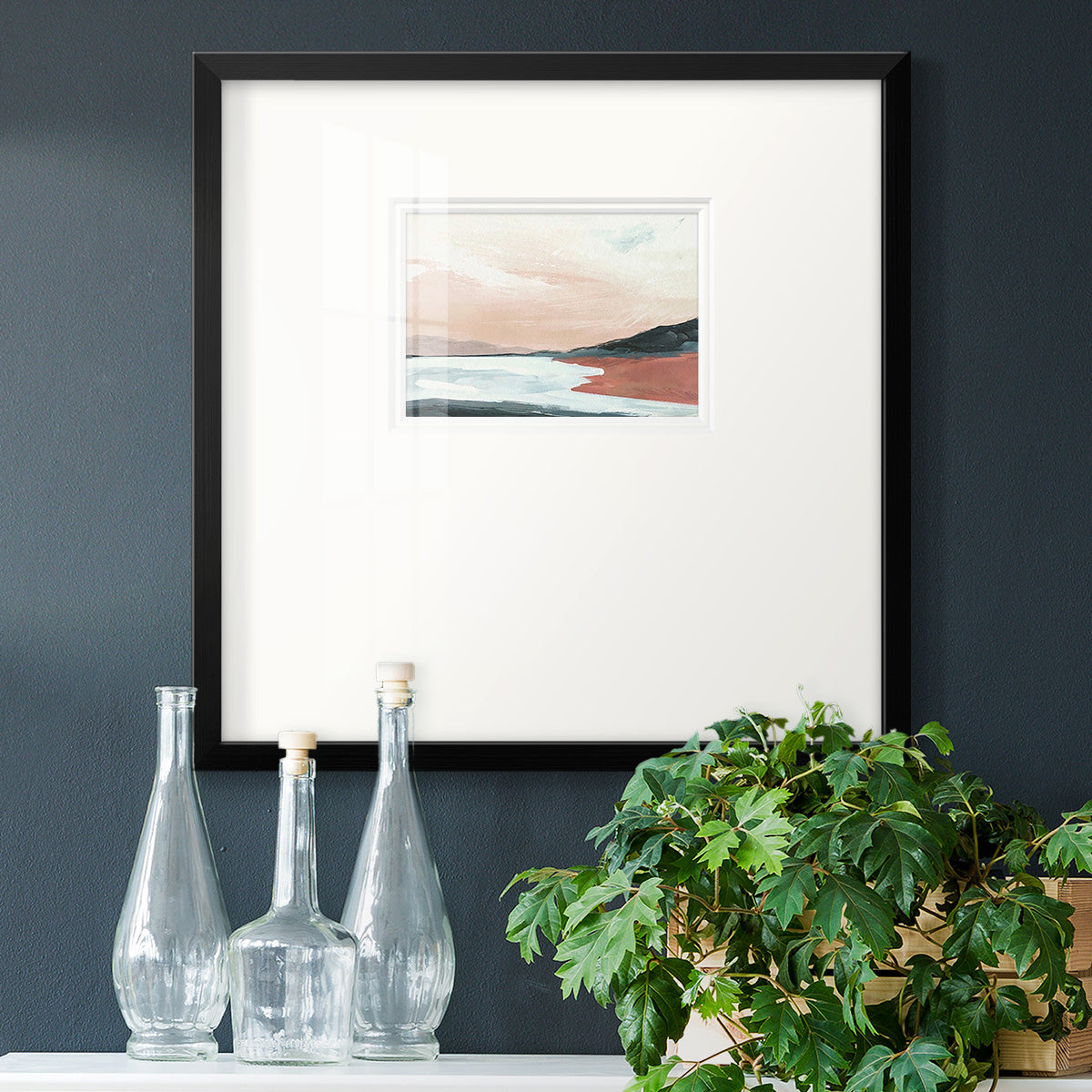 Paynes Coast II Premium Framed Print Double Matboard