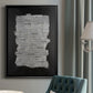 Bits & Bytes I - Modern Framed Canvas Print