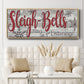 Sleigh Bells - Floater Framed Canvas Print