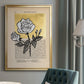 Floral Diary II - Modern Framed Canvas Print