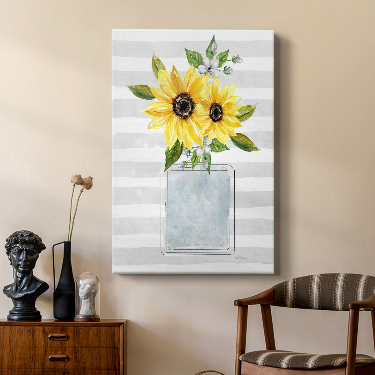 Sunflower Perfume I - Canvas Art Print