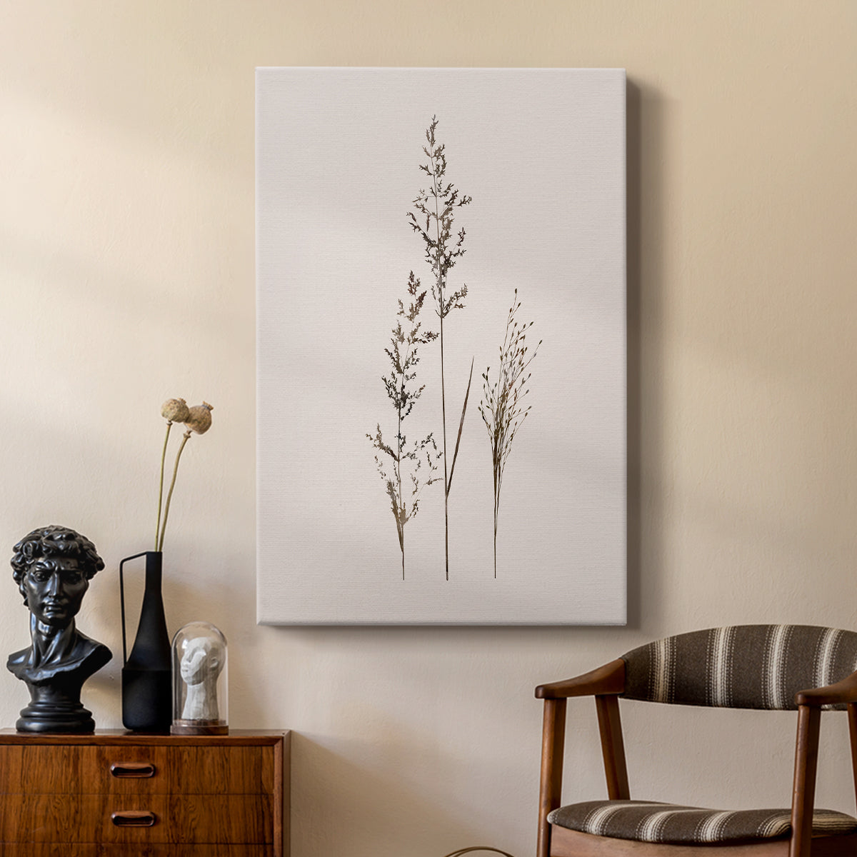 Delicate Stems I - Canvas Art Print