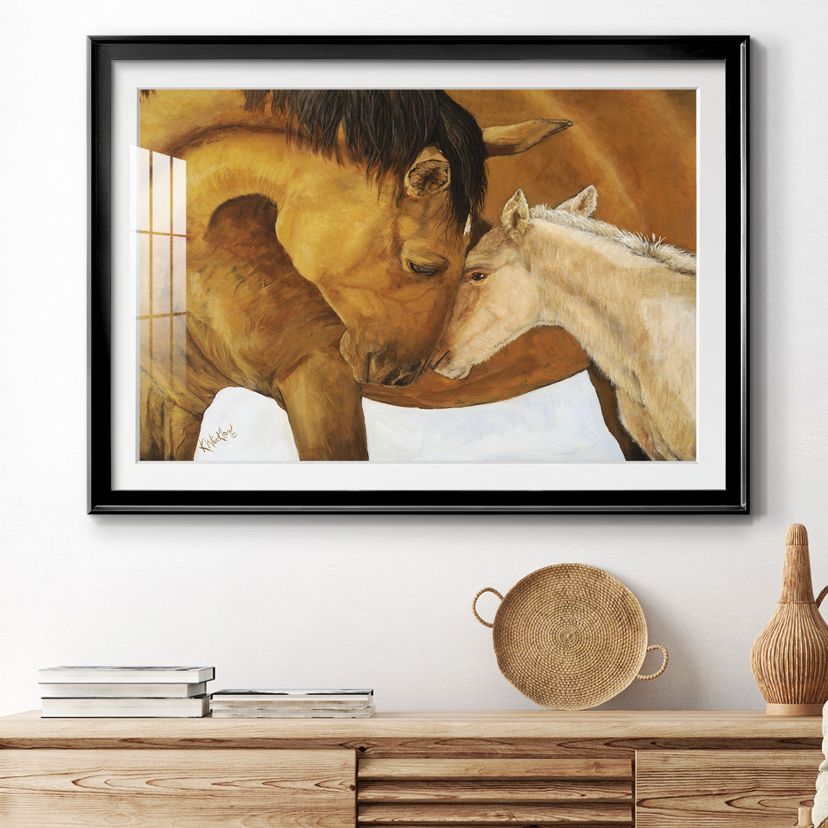 To Know Me is to Love Me I - Modern Framed Art Print