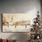 Eve of Golden Yule - Canvas Art Print