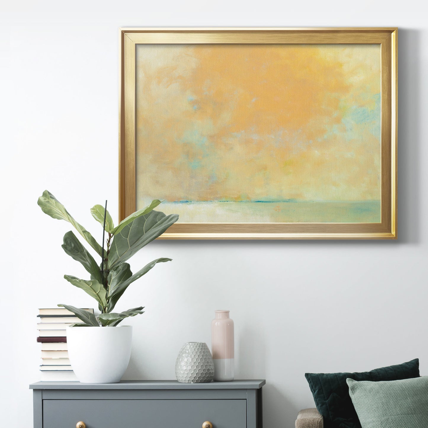 Tangerine Premium Classic Framed Canvas - Ready to Hang