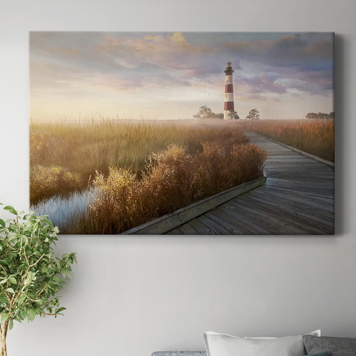 Private Path I Premium Gallery Wrapped Canvas - Ready to Hang