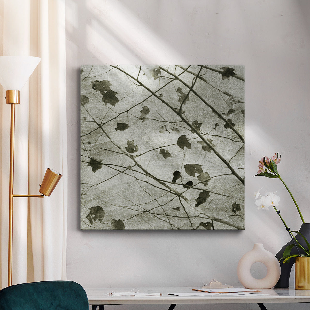 Laced Sky II - Canvas Art Print