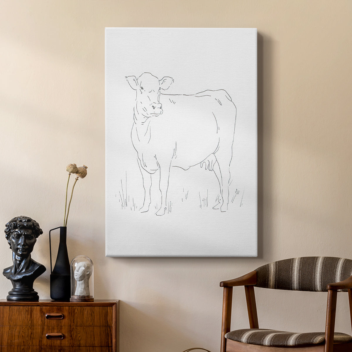 Limousin Cattle II - Canvas Art Print