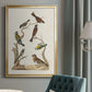 Antique Birds in Nature II - Modern Framed Canvas Print