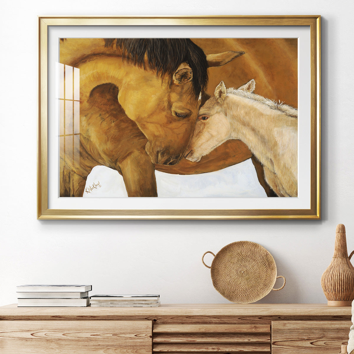 To Know Me is to Love Me I - Modern Framed Art Print