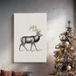 Frostlit Dawn at Night - Canvas Art Print