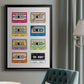 Musical Inspiration - Modern Framed Canvas Print