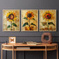 Floral Study Series CLVIII - Restickable Framed Art Set