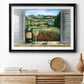 Tuscan White and Poppies Premium Framed Print - Ready to Hang