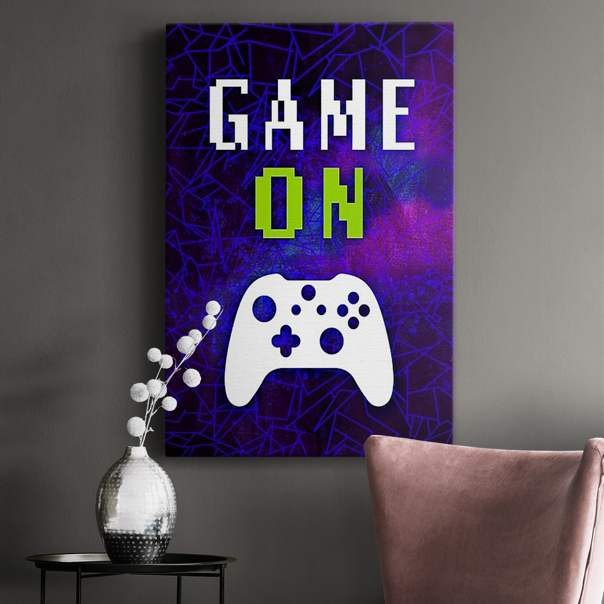 It's Game On II - Canvas Art Print