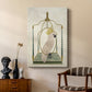 White Cockatoo on Swing - Canvas Art Print