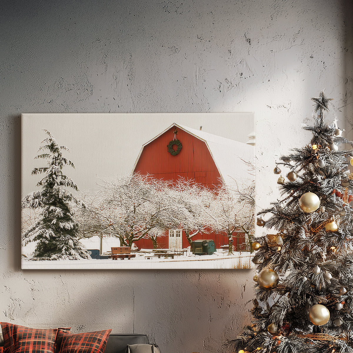 Mistletoe of Sugar Serenade - Canvas Art Print