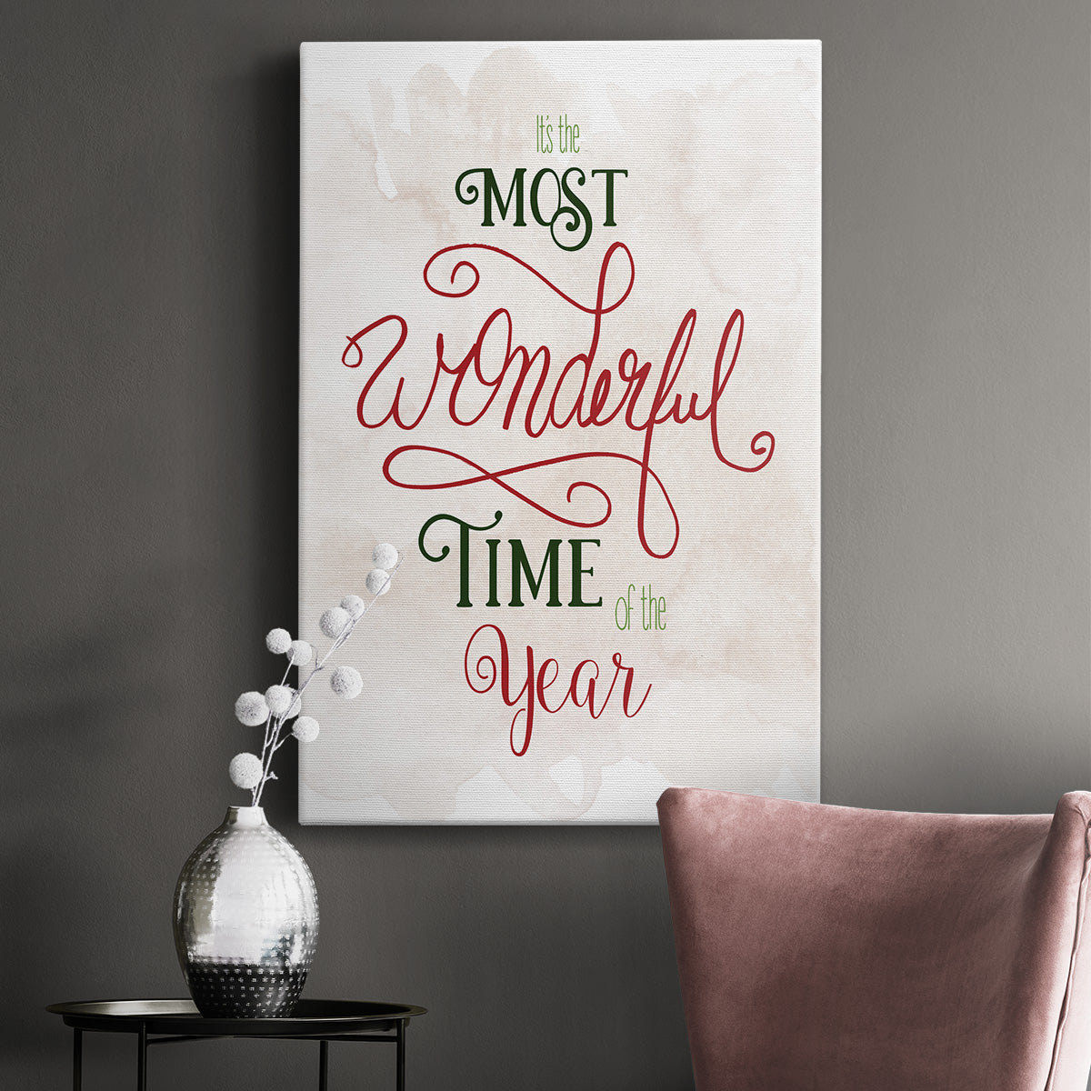 Wonderful Time of the Year Premium Gallery Wrapped Canvas - Ready to Hang