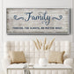 Family Forever - Floater Framed Canvas Print