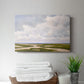 Cloudy Distant Beach Horizon - Canvas Art Print