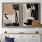 Selective Arrangement III - Premium Framed Canvas 2 Piece Set - Ready to Hang