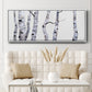 Birch Trees I - Floater Framed Canvas Print